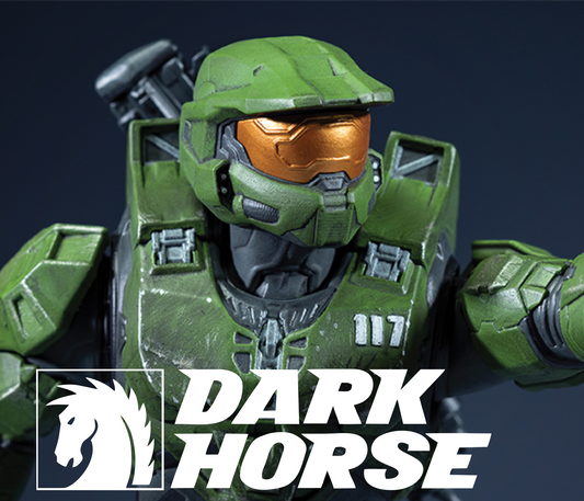 New From Dark Horse and 343 Industries: A Halo Infinite Master Chief with Grappleshot Statue