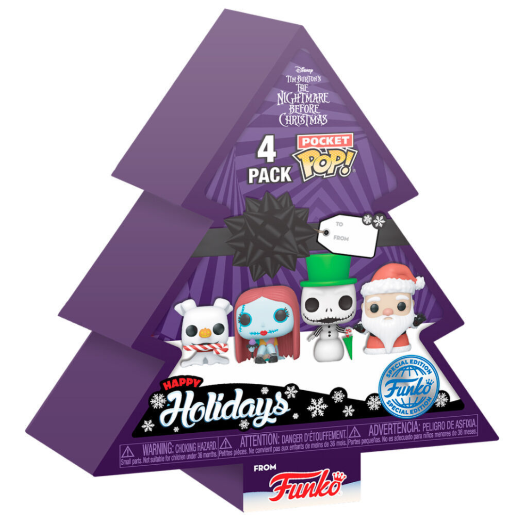 Disney The Nightmare Before Christmas Funko Pocket Pop Tree Holiday Koolaz Ltd