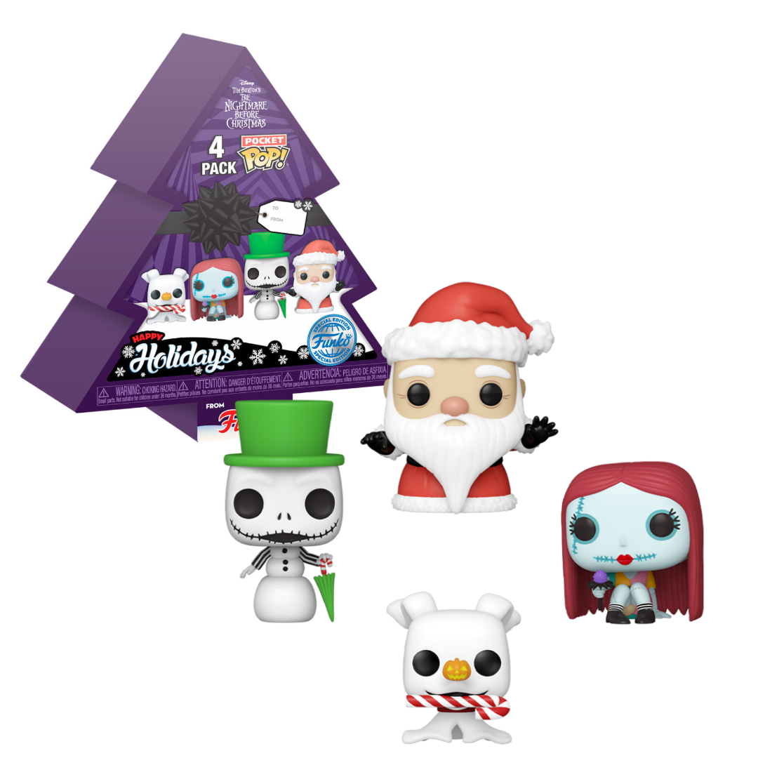 Disney The Nightmare Before Christmas – Funko Pocket Pop! Tree Holiday Box Set