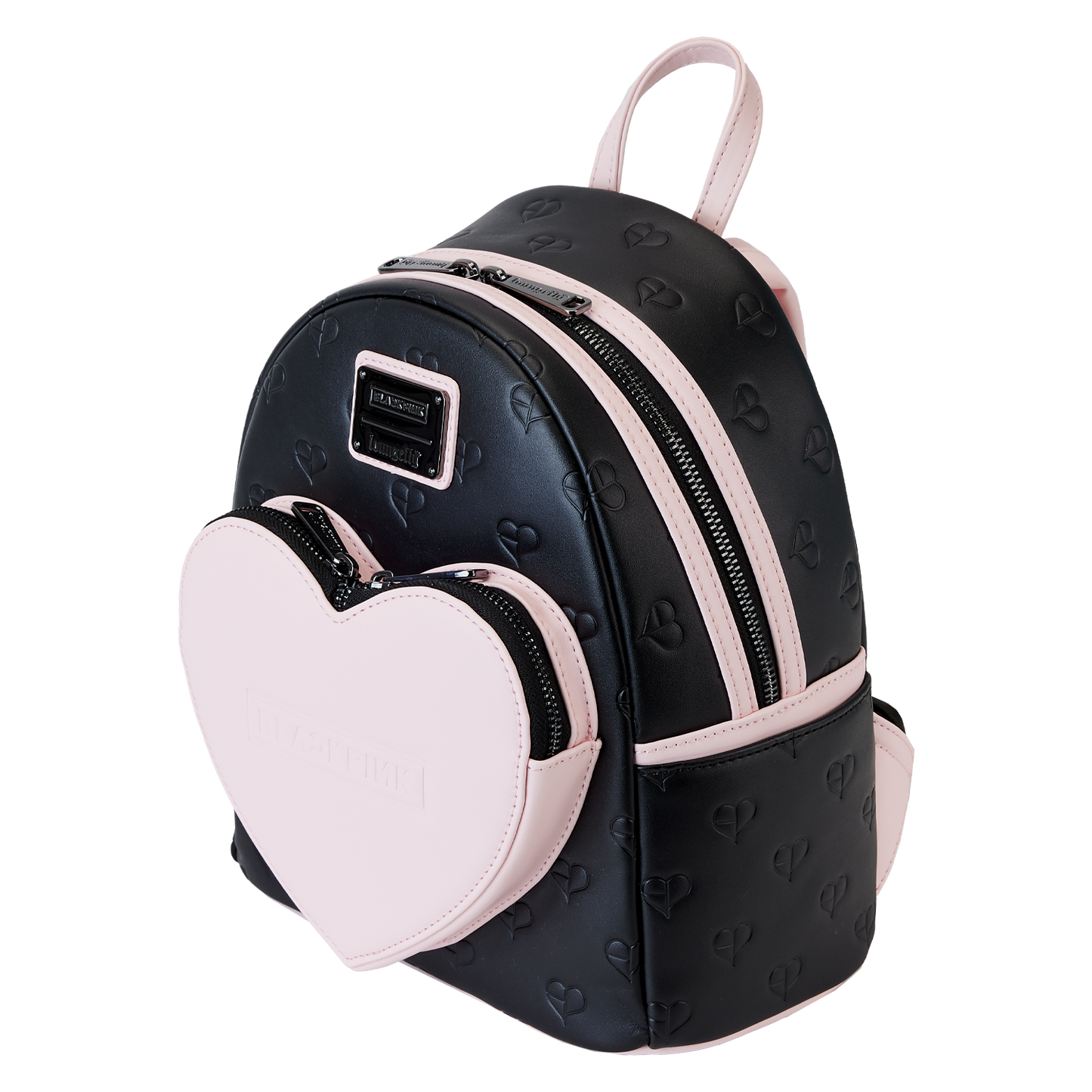 Loungefly BlackPink Heart Mini Backpack