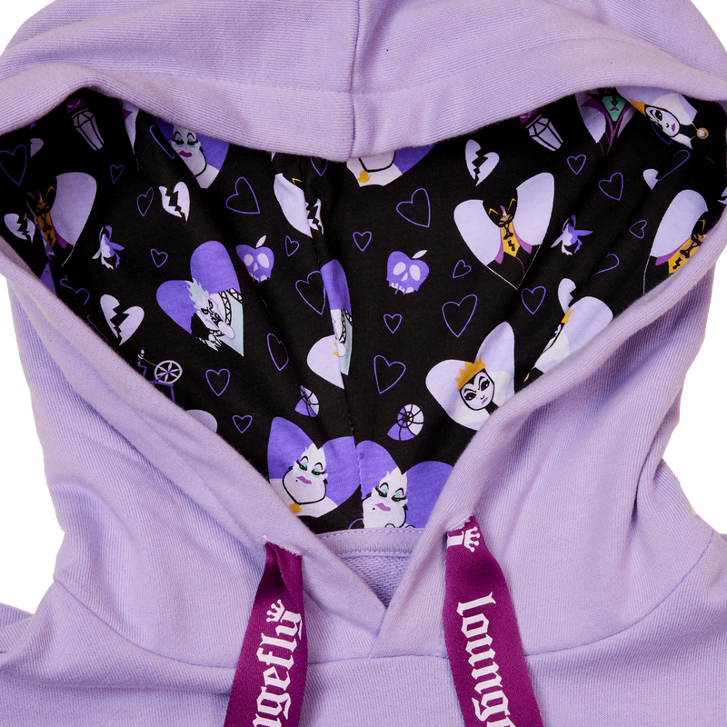 Loungefly x Disney Villains Curse Your Hearts Unisex Hoodie