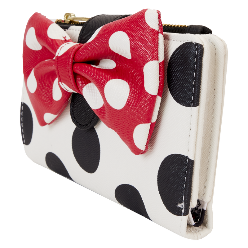 Loungefly x Disney Minnie Mouse Rocks the Dots Classic Flap Purse