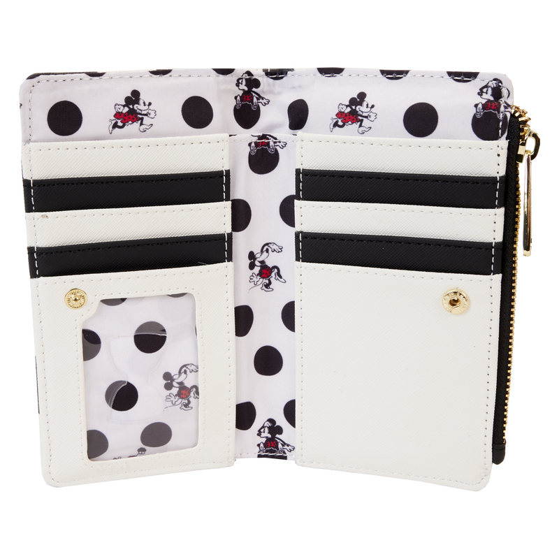 Loungefly x Disney Minnie Mouse Rocks the Dots Classic Flap Purse