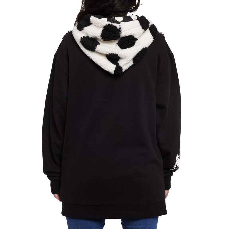 Loungefly x Disney Minnie Mouse Rocks the Dots Sherpa Unisex Hoodie