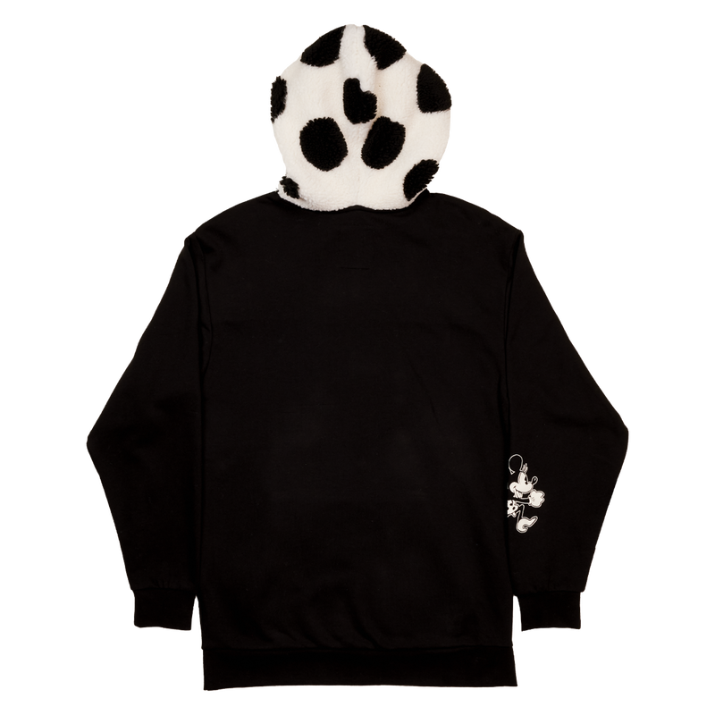 Loungefly x Disney Minnie Mouse Rocks the Dots Sherpa Unisex Hoodie