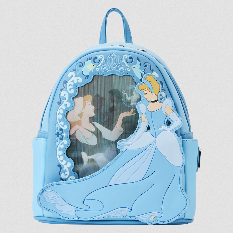 Loungefly x Disney Cinderella Lenticular Princess Series Mini Backpack Koolaz Ltd