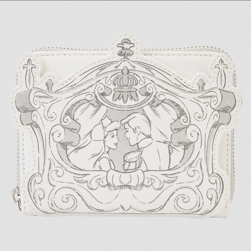 Loungefly x Disney Cinderella Happily Ever After Zip Around Purse