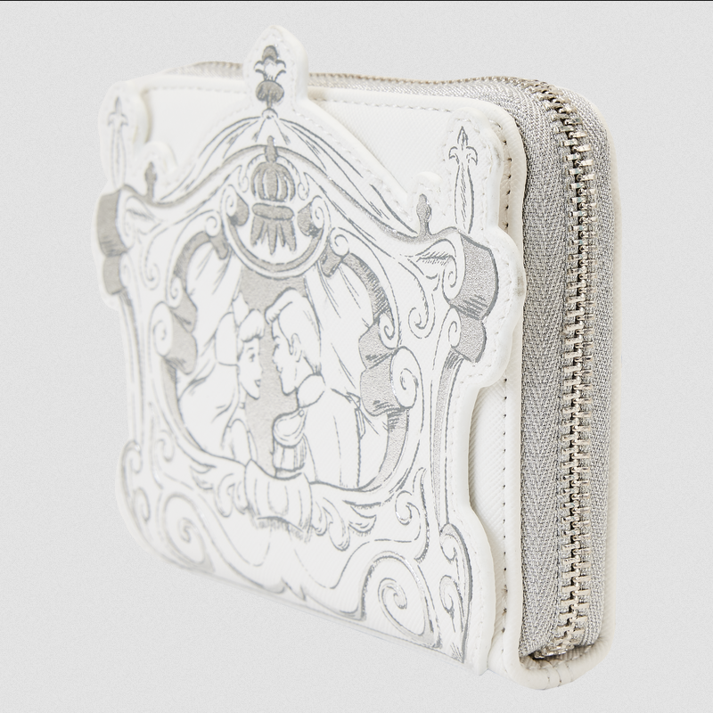 Loungefly x Disney Cinderella Happily Ever After Zip Around Purse