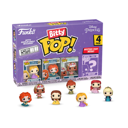 Disney Princess Funko Bitty Pop! 4 Pack