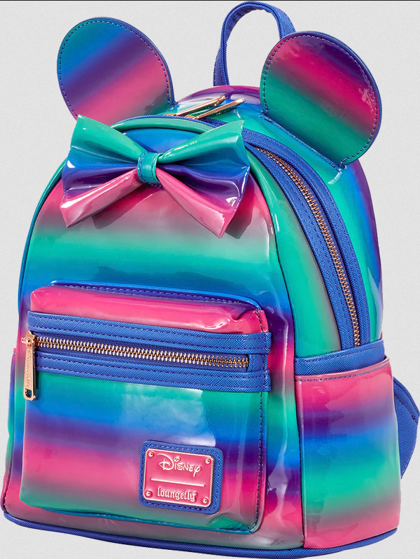 Loungefly x Disney Minnie Mouse Ombre Box Lunch Exclusive Mini Backpack