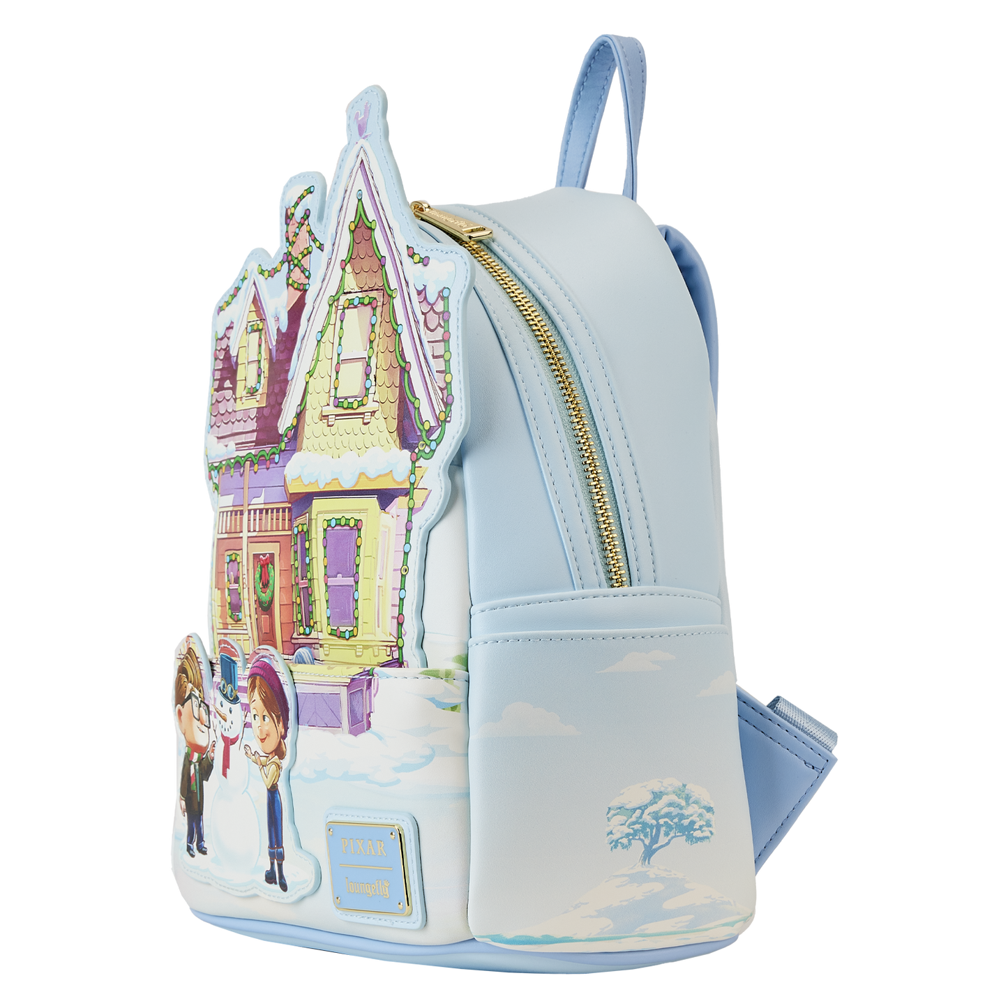 Loungefly x Disney Pixar UP House Christmas Lights Mini Backpack