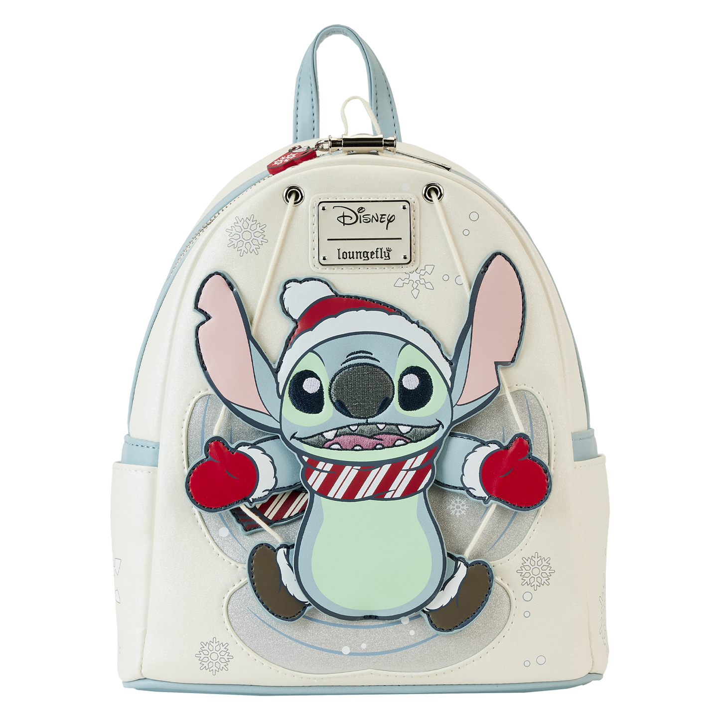 Loungefly x Disney Stitch Snow Angel Cosplay Mini Backpack
