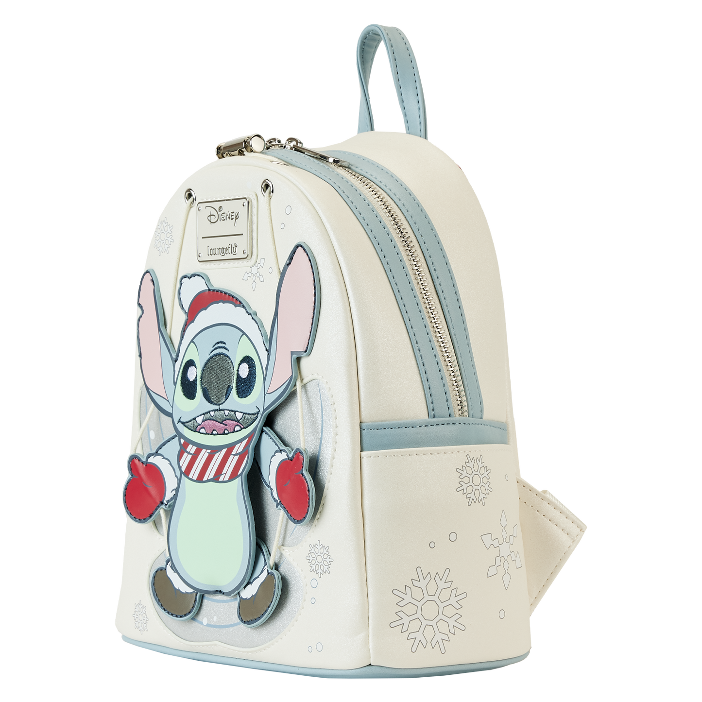 Loungefly x Disney Stitch Snow Angel Cosplay Mini Backpack