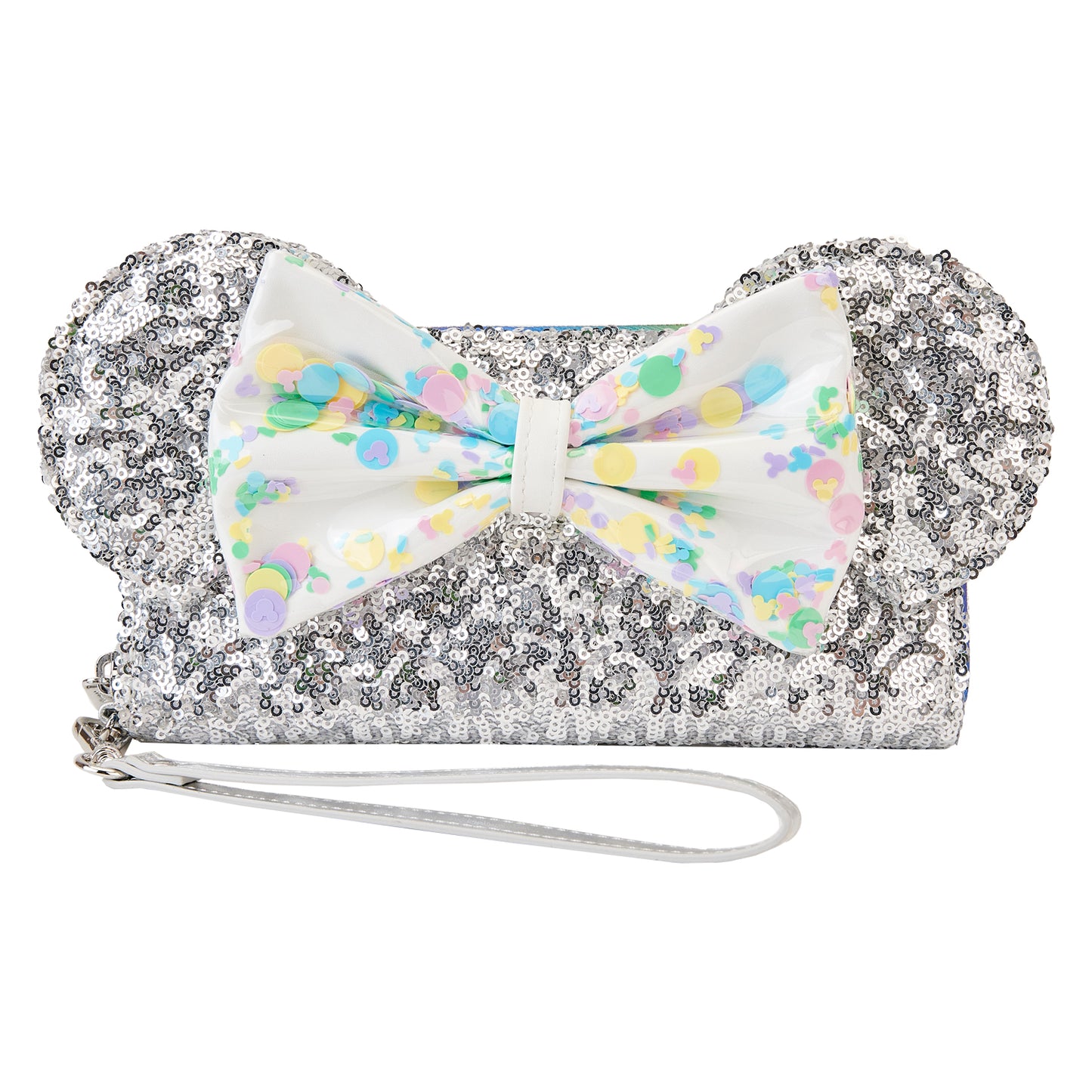 Loungefly x Disney Mickey & Friends Birthday Celebration Zip Around Purse