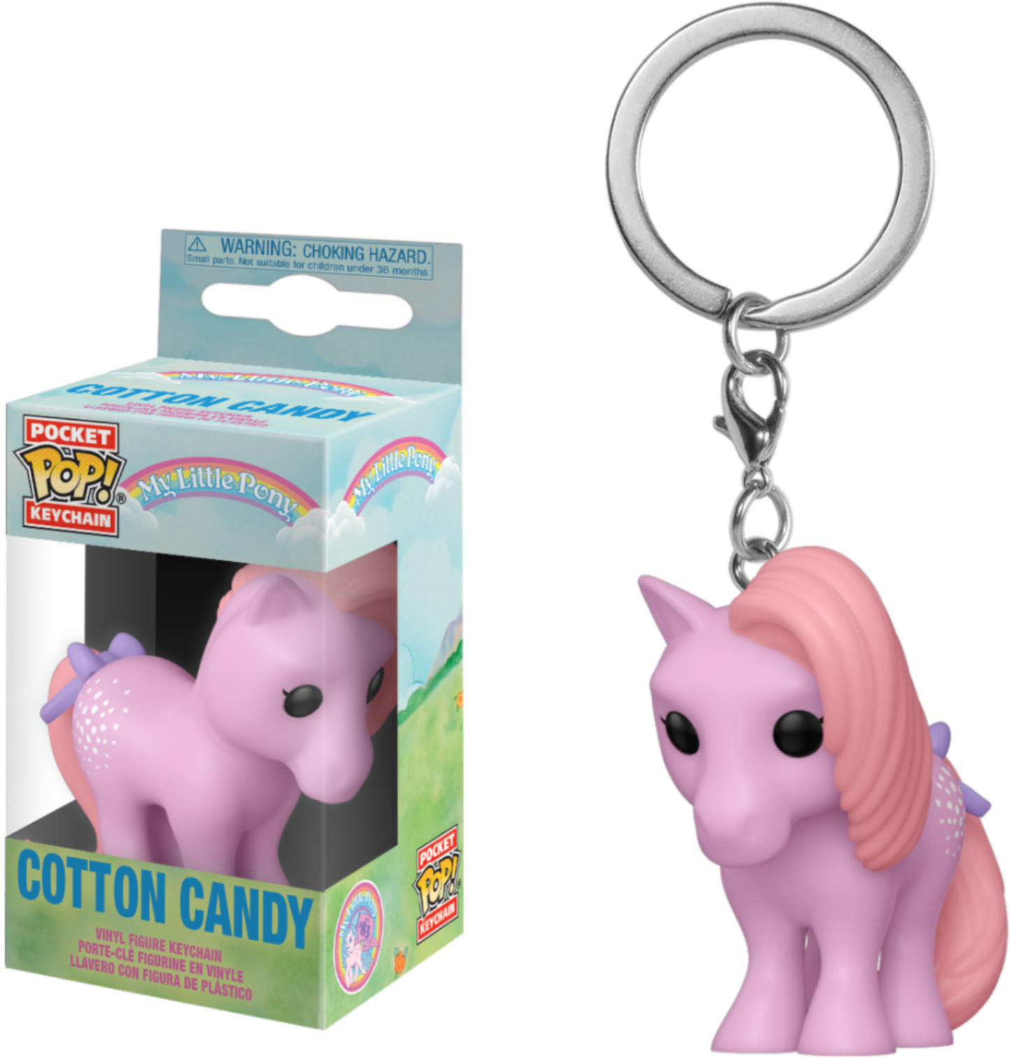 My Little Pony Cotton Candy Funko Pocket Pop! Keychain