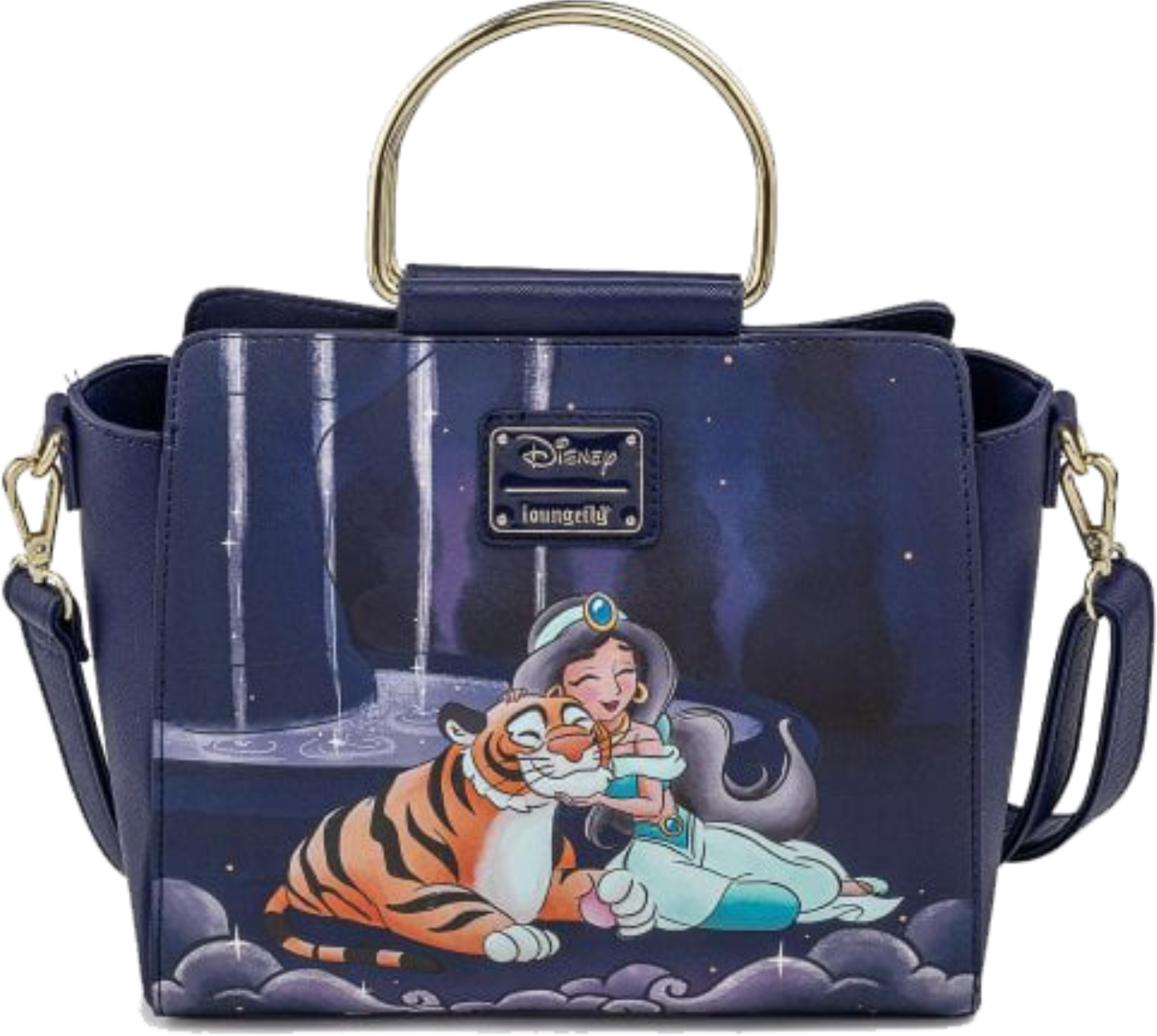 Loungefly x Disney Aladdin Jasmine Castle Crossbody Bag