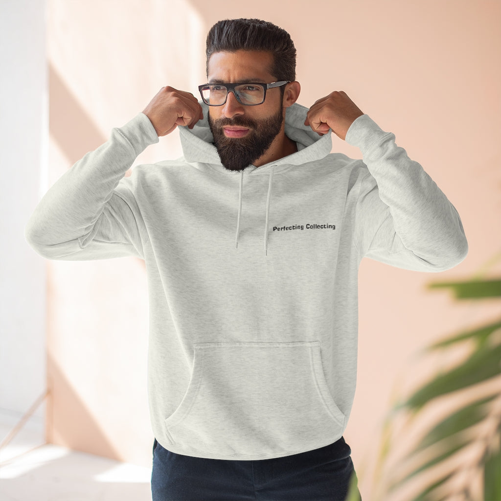 Koolaz Ltd Perfecting Collecting Unisex Premium Pullover Hoodie