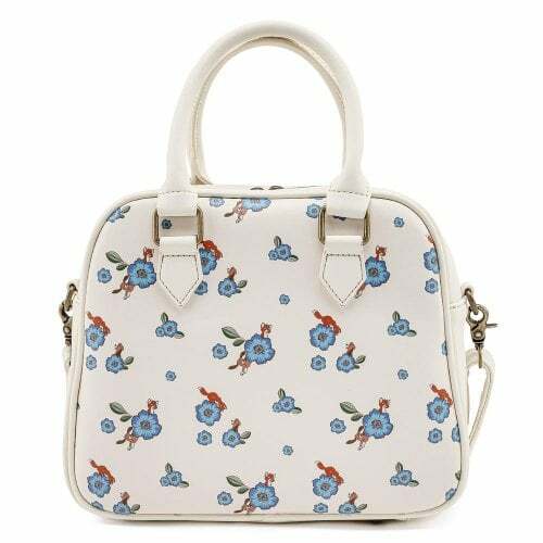 Disney Fox And Hound All Over Print Floral Crossbody Bag