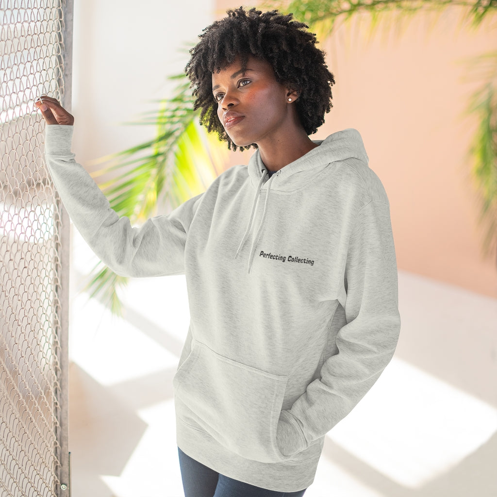 Koolaz Ltd Perfecting Collecting Unisex Premium Pullover Hoodie
