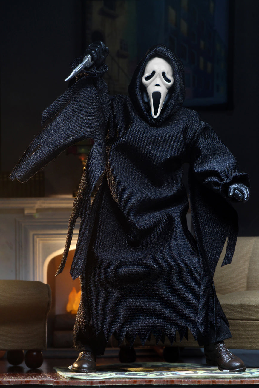 Ghost Face 8” Clothed Action Figure -Scream - NECA