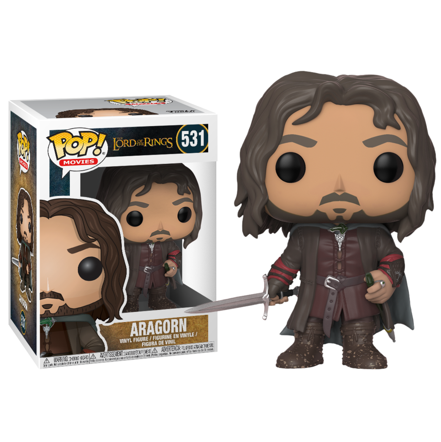koolaz-ltd - Lord of the Rings - Aragorn Pop! Vinyl Figure - Funko - Pop Vinyl