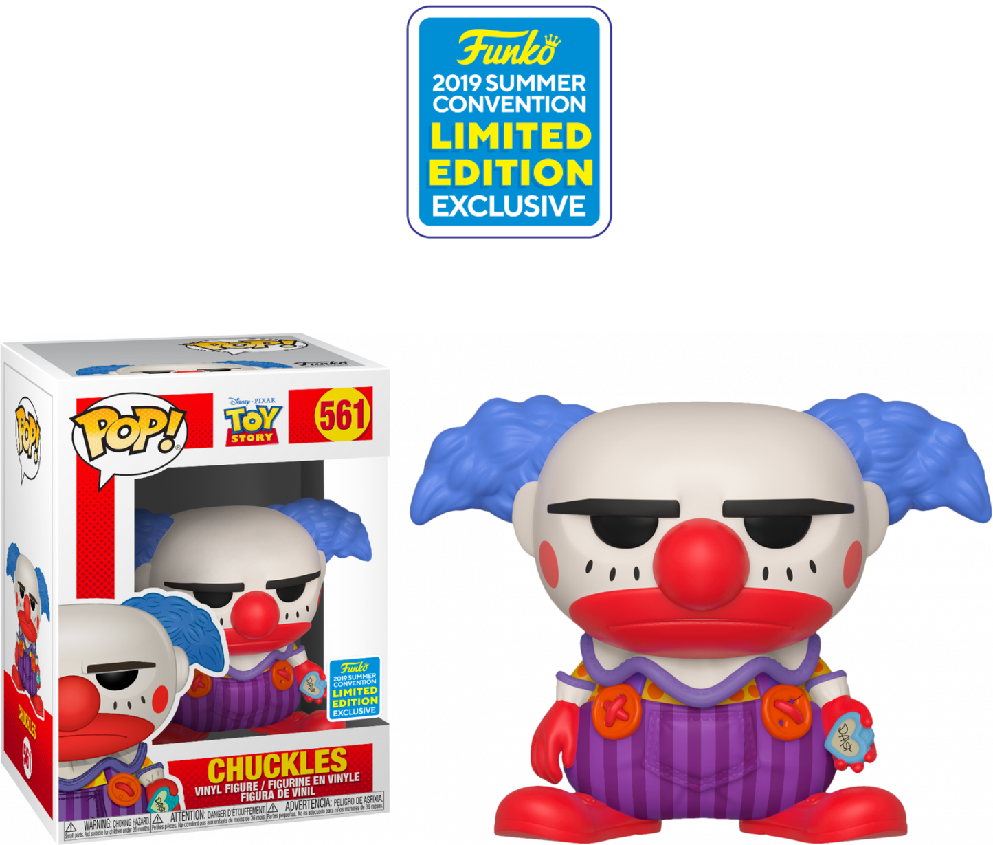 koolaz-ltd - Toy Story - Chuckles Pop! Vinyl Figure (2019 Summer Convention Exclusive) - Funko - Pop Vinyl