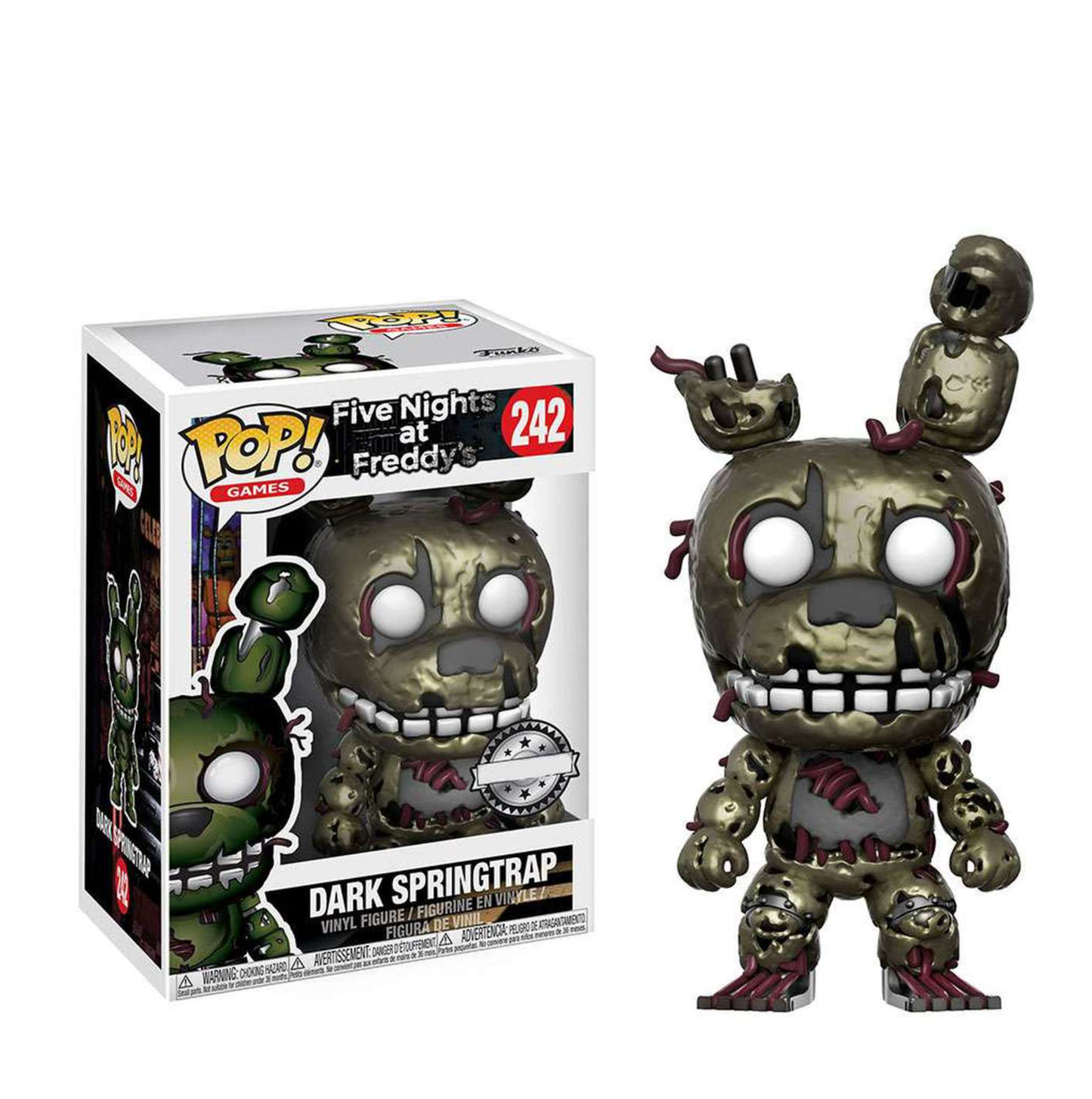 koolaz-ltd - Five Nights at Freddy’s - Dark Springtrap Pop! Vinyl Figure - Funko - Pop Vinyl