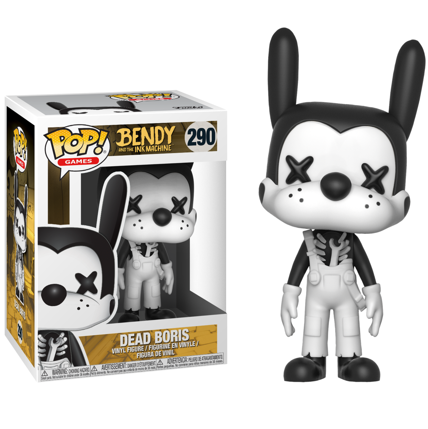 koolaz-ltd - Bendy and the Ink Machine - Dead Boris Pop! Vinyl Figure - Funko - Pop Vinyl