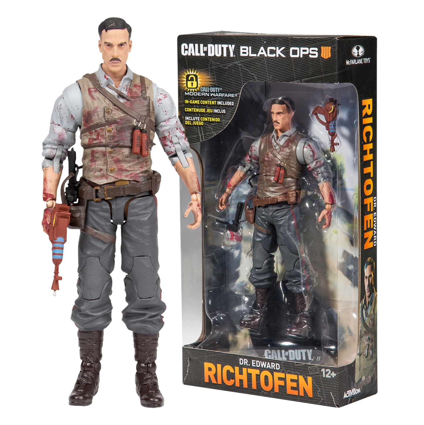 koolaz-ltd - Call of Duty - Dr. Edward Richtofen 7” Action Figure - McFarlane - Figure