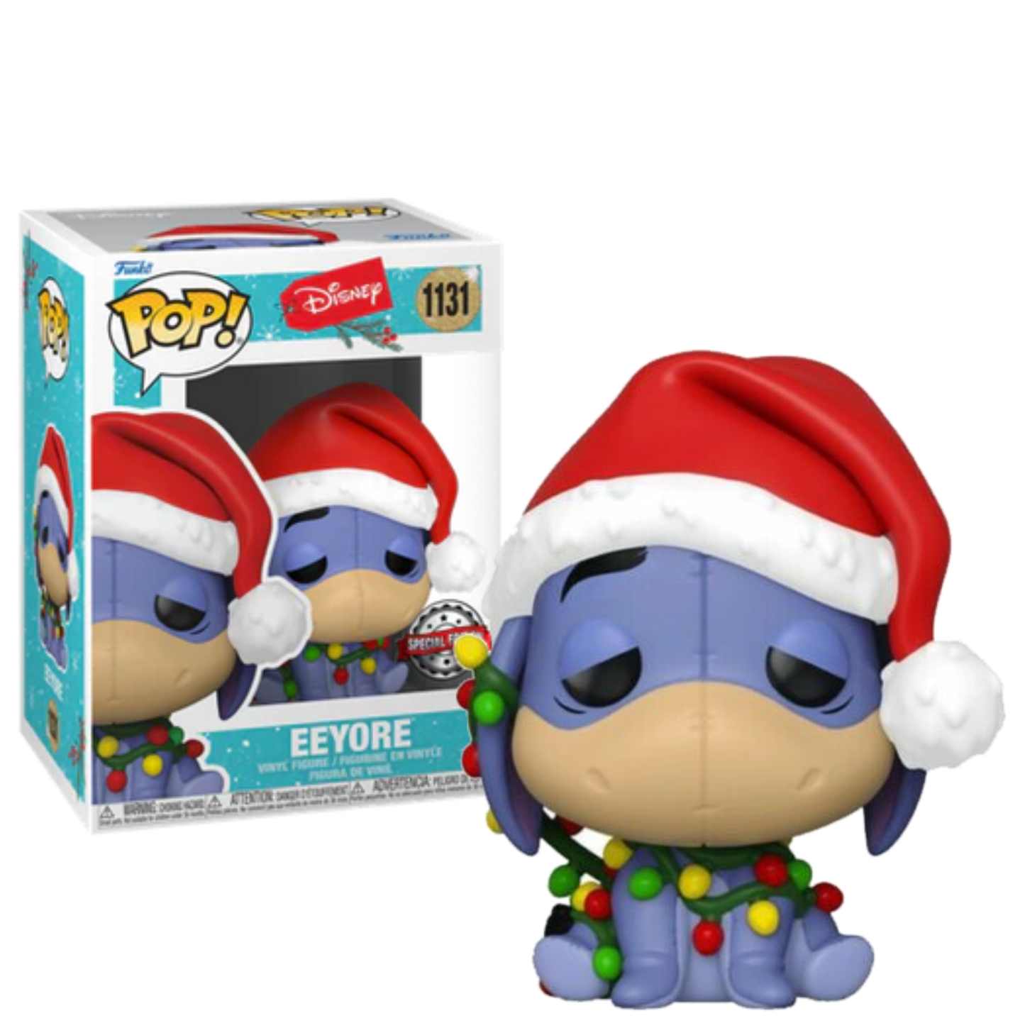Disney Winnie The Pooh Holiday Eeyore With Lights Special Edition Pop! Vinyl Figure