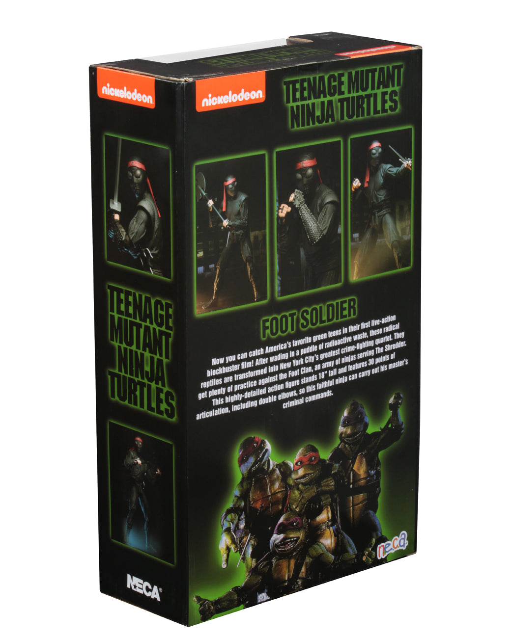 Foot Soldier Teenage Mutant Ninja Turtles 1990 Movie NECA 1/4 Scale Action Figure