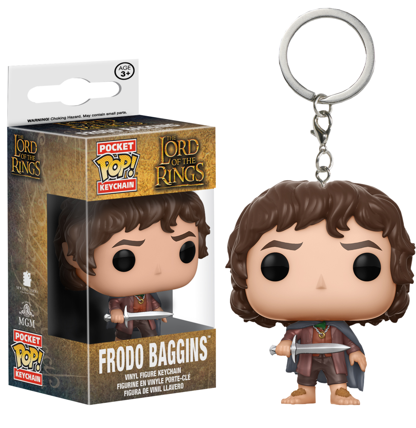 koolaz-ltd - Lord of the Rings - Frodo Baggins Pocket Pop! Keychain - Funko - Keychain