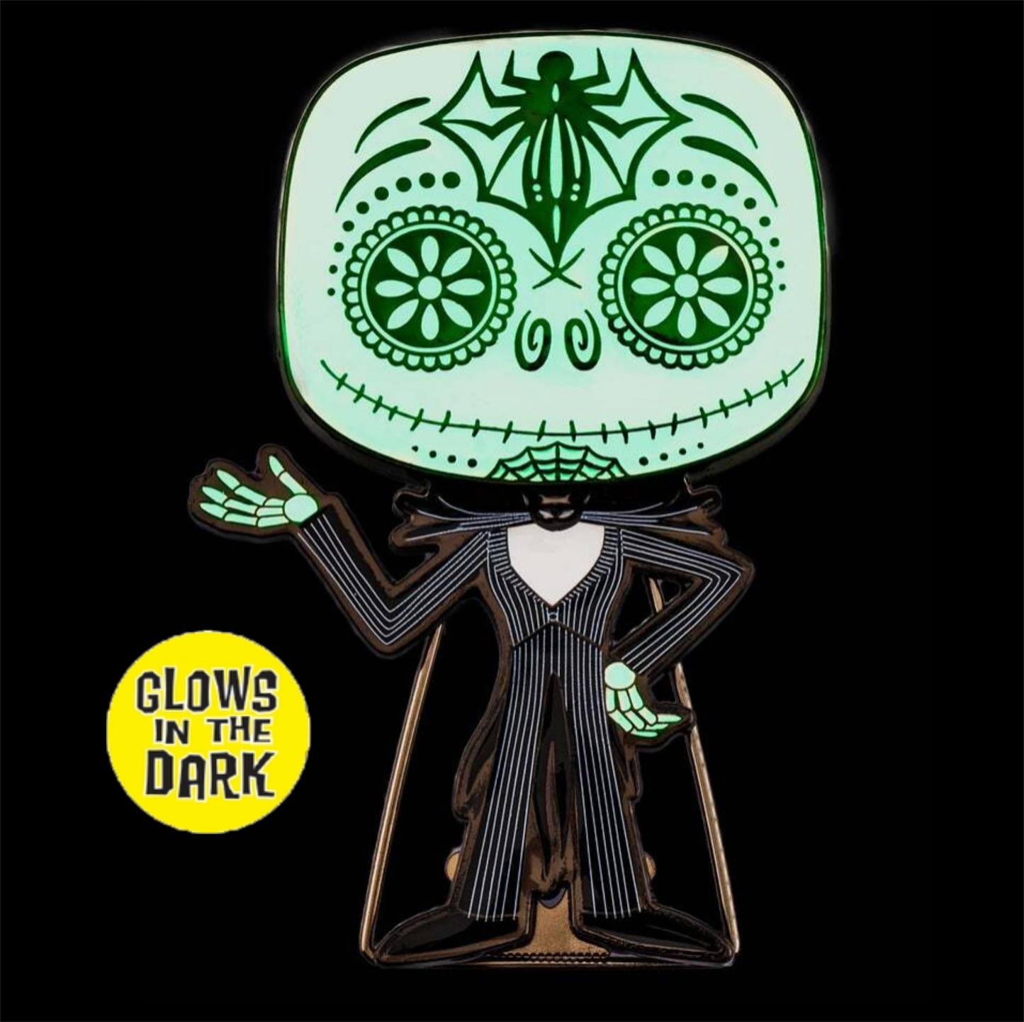 NBC Sugar Skull Jack Skellington LACC 2021 Exclusive Funko Pop! Pin