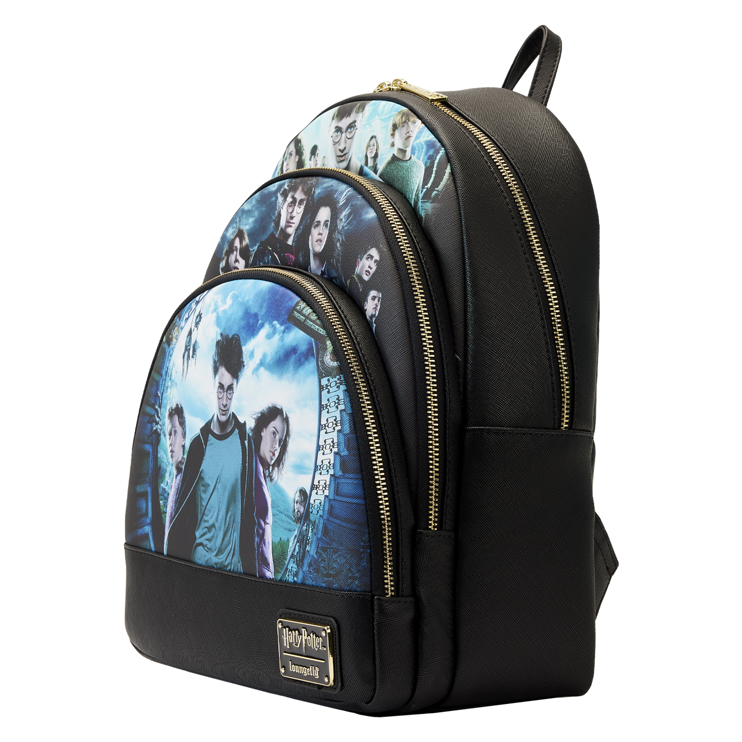 Loungefly x Harry Potter Trilogy Series 2 Triple Pocket Mini Backpack