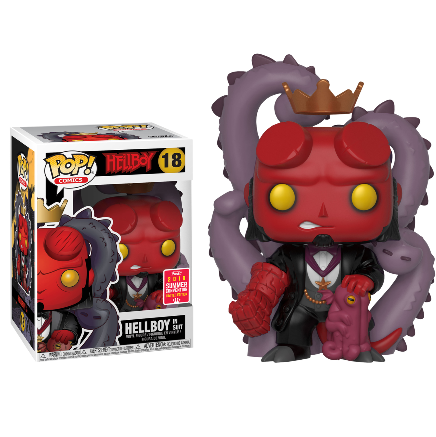 koolaz-ltd - Hellboy - Hellboy in Suit Convention Exclusive Pop! Vinyl Figure - Funko - Pop Vinyl