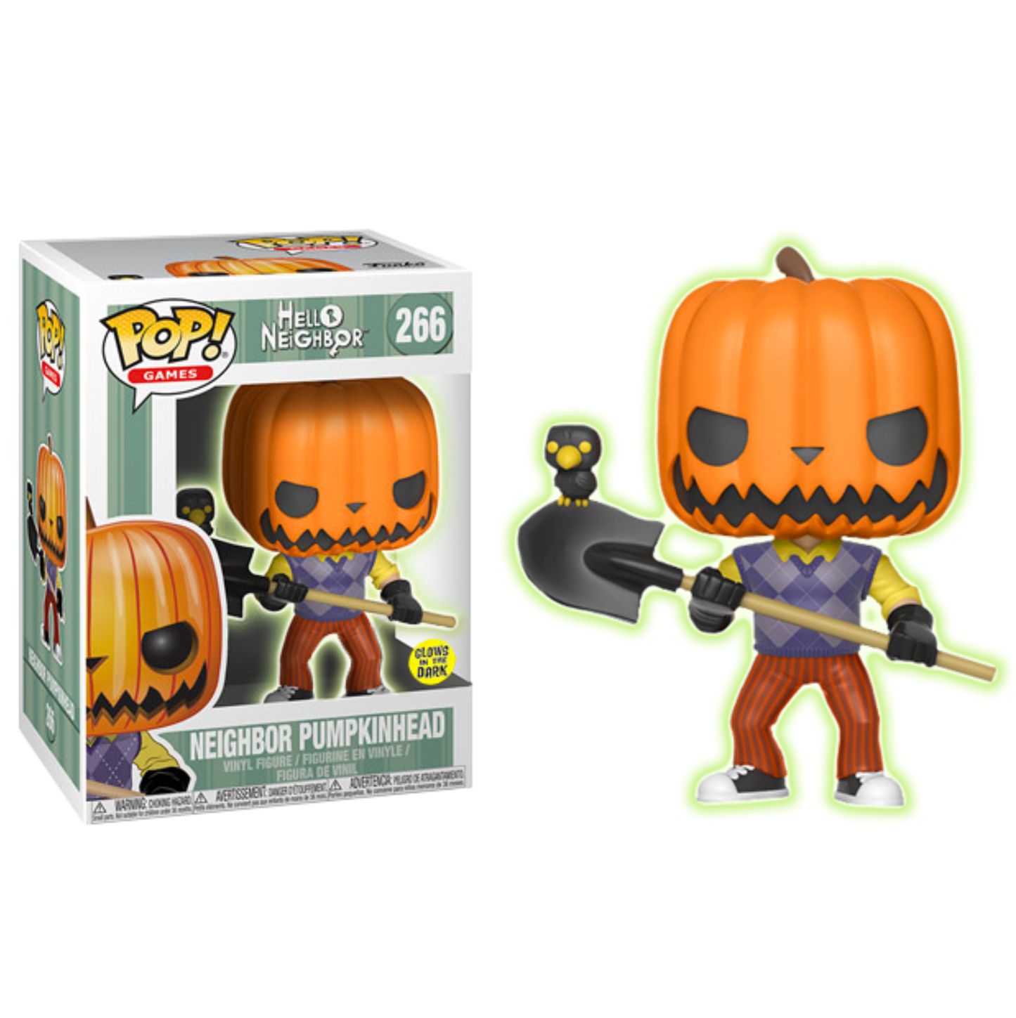 koolaz-ltd - Hello Neighbor - The Neighbor Pumpkin Head Glow in the Dark Pop! Vinyl Figure - Funko - Pop Vinyl