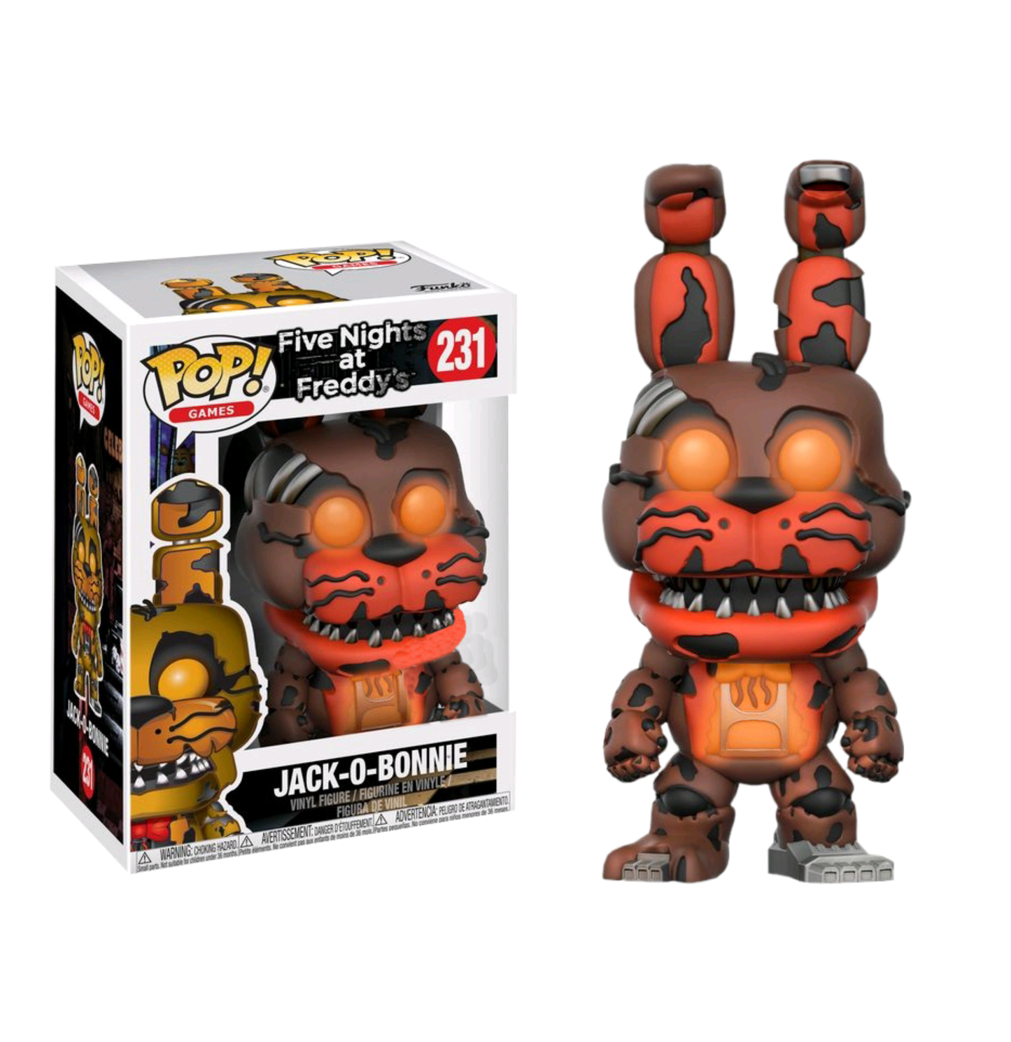koolaz-ltd - Five Nights at Freddy’s - Jack-O-Bonnie Glow in the Dark Pop! Vinyl Figure - Funko - Pop Vinyl