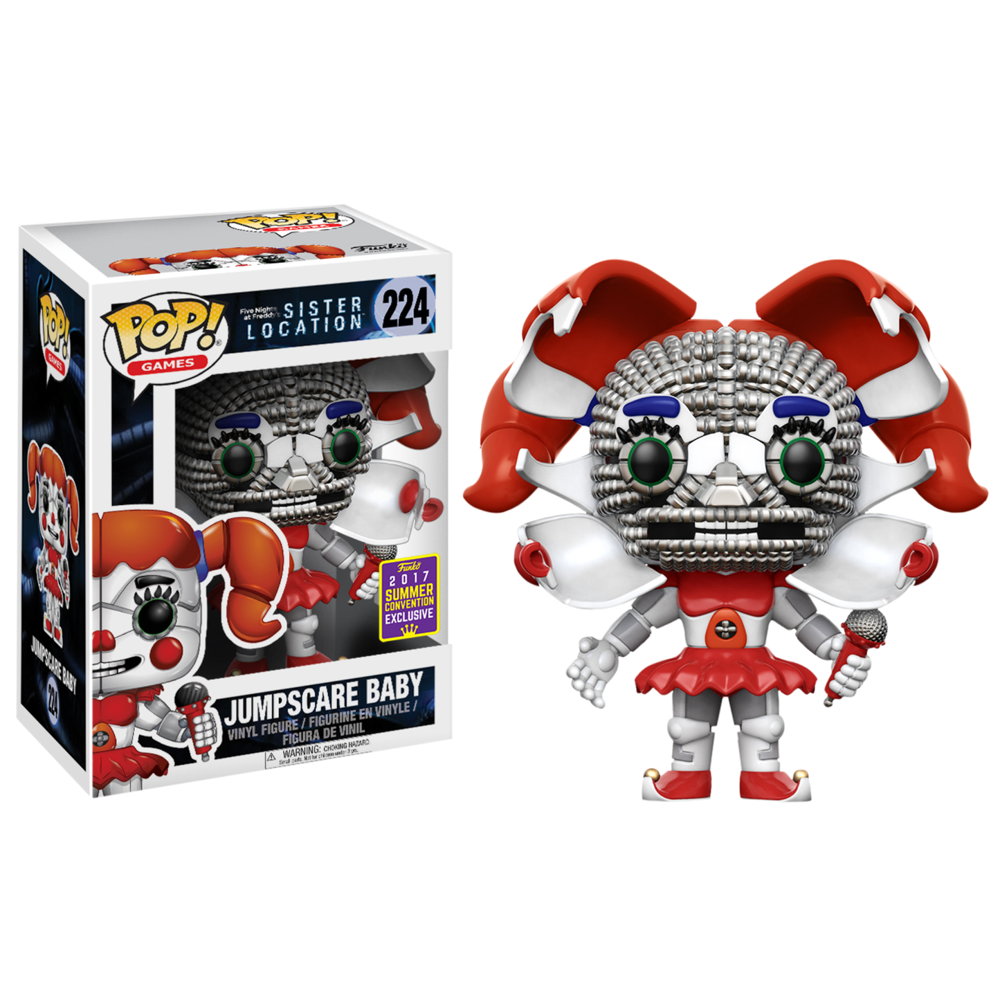 koolaz-ltd - Five Nights at Freddy’s: Sister Location - Jumpscare Baby Pop! Vinyl Figure (2017 Summer Convention Exclusive) - Funko - Pop Vinyl