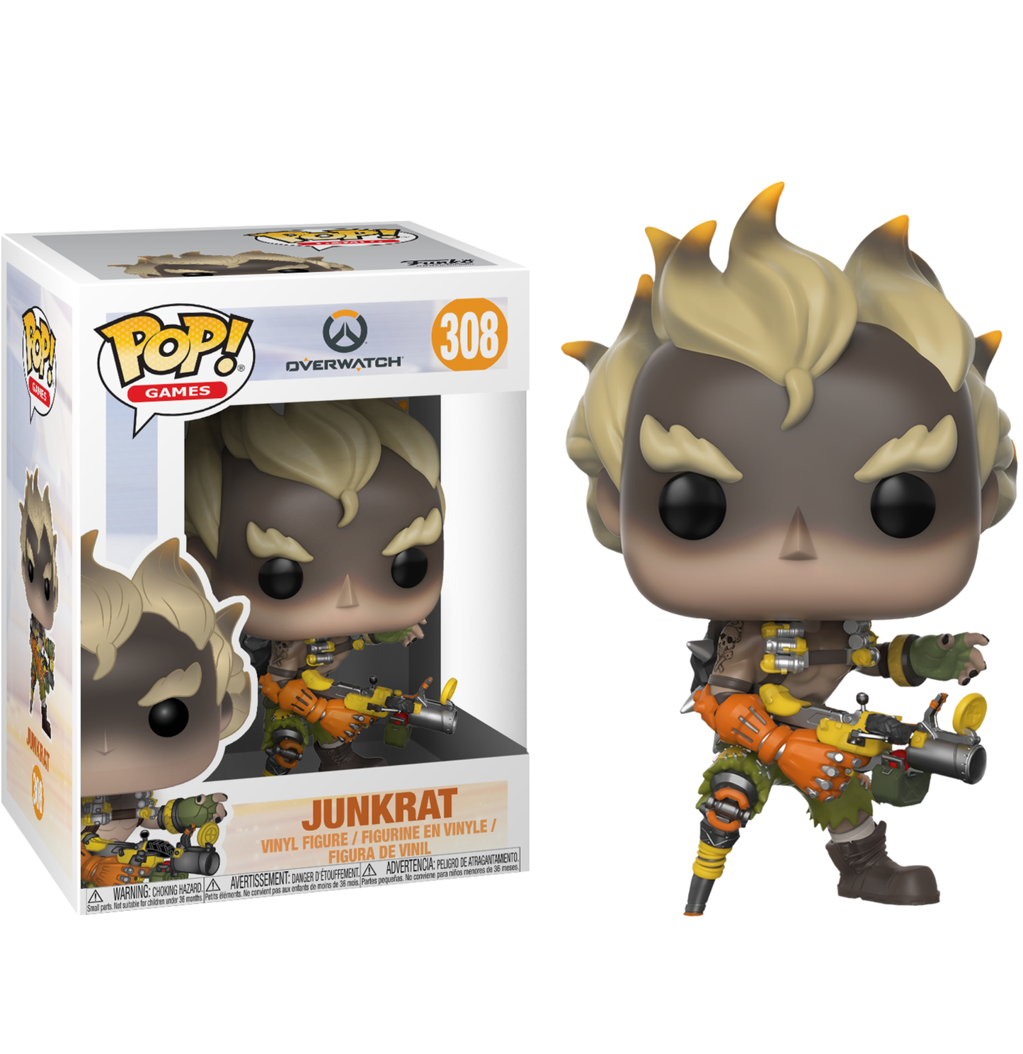 koolaz-ltd - Overwatch - Junkrat Pop! Vinyl Figure - Funko - Pop Vinyl