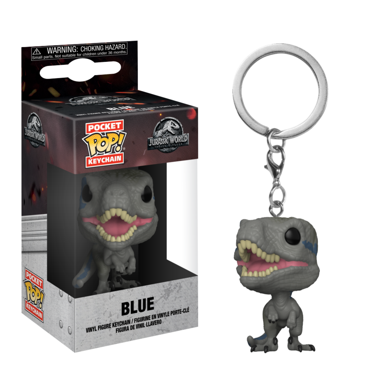 koolaz-ltd - Jurassic World: Fallen Kingdom - Blue Pocket Pop! Keychain - Funko - Keychain