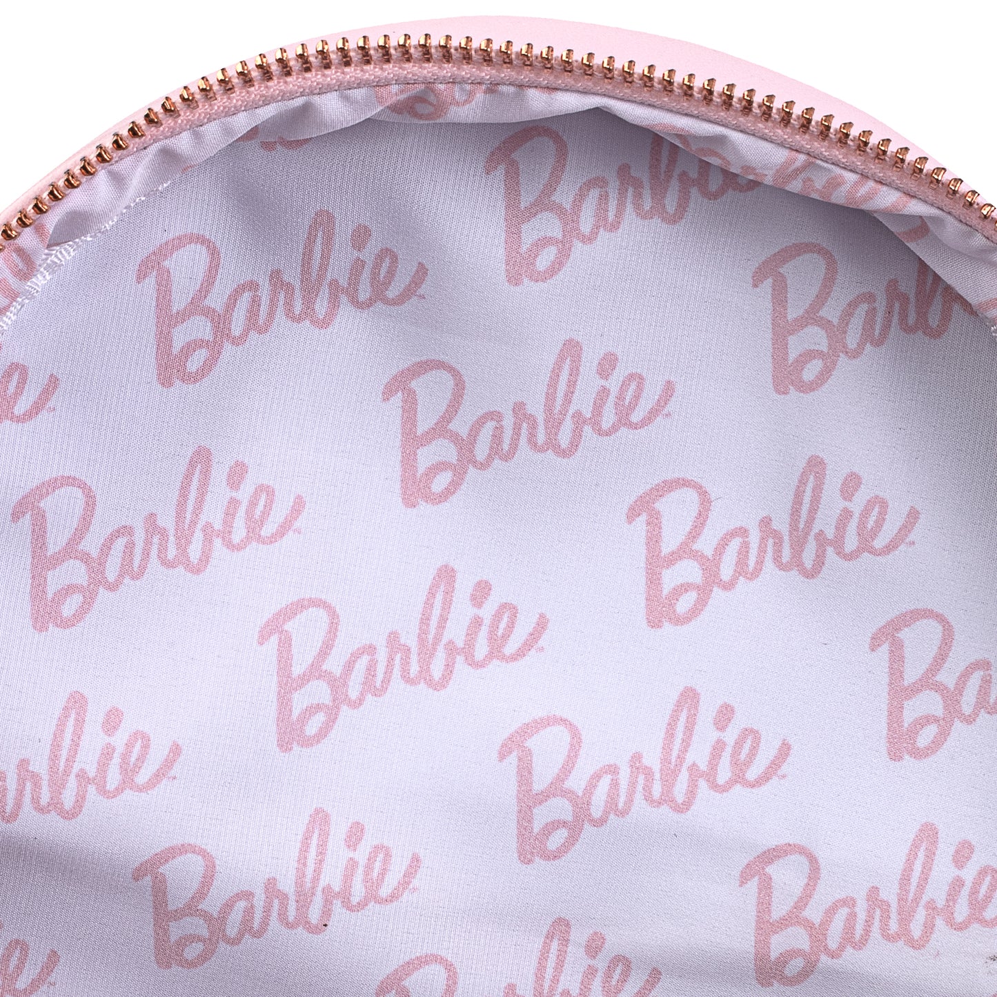 Loungefly X Barbie Rose Gold Chain Strap Convertible Mini Backpack