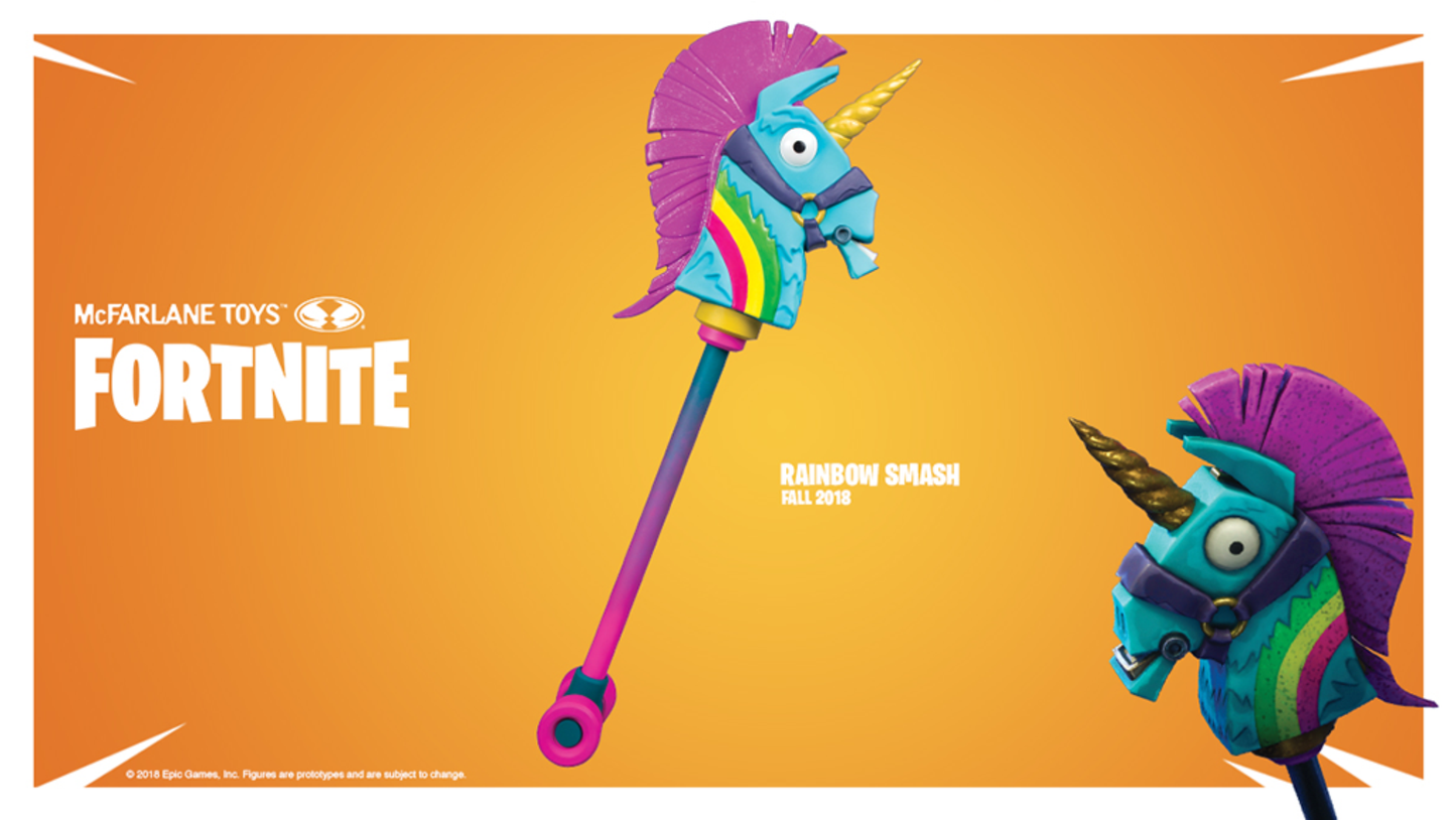 koolaz-ltd - Fortnite - Rainbow Smash Harvesting Tool 1:1 Scale Life-Size Replica - McFarlane - Replica