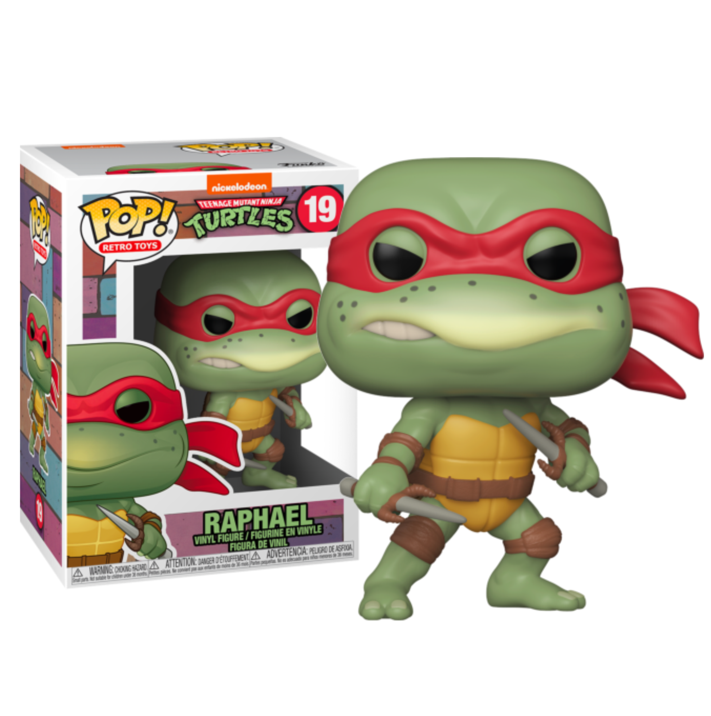 Teenage Mutant Ninja Turtles (1990) - Raphael Pop! Vinyl Figure