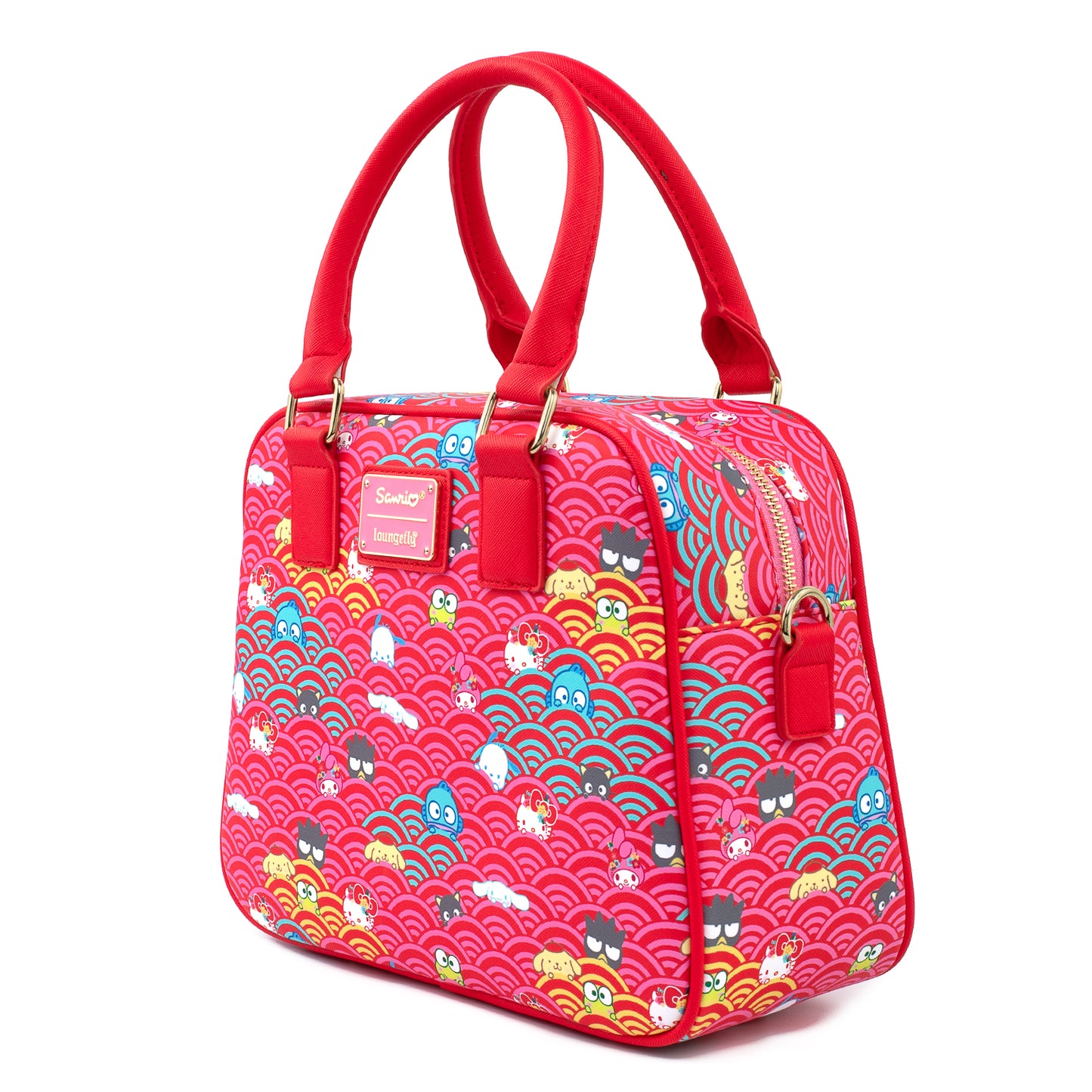 Loungefly x Sanrio 60th Anniversary AOP Crossbody Bag