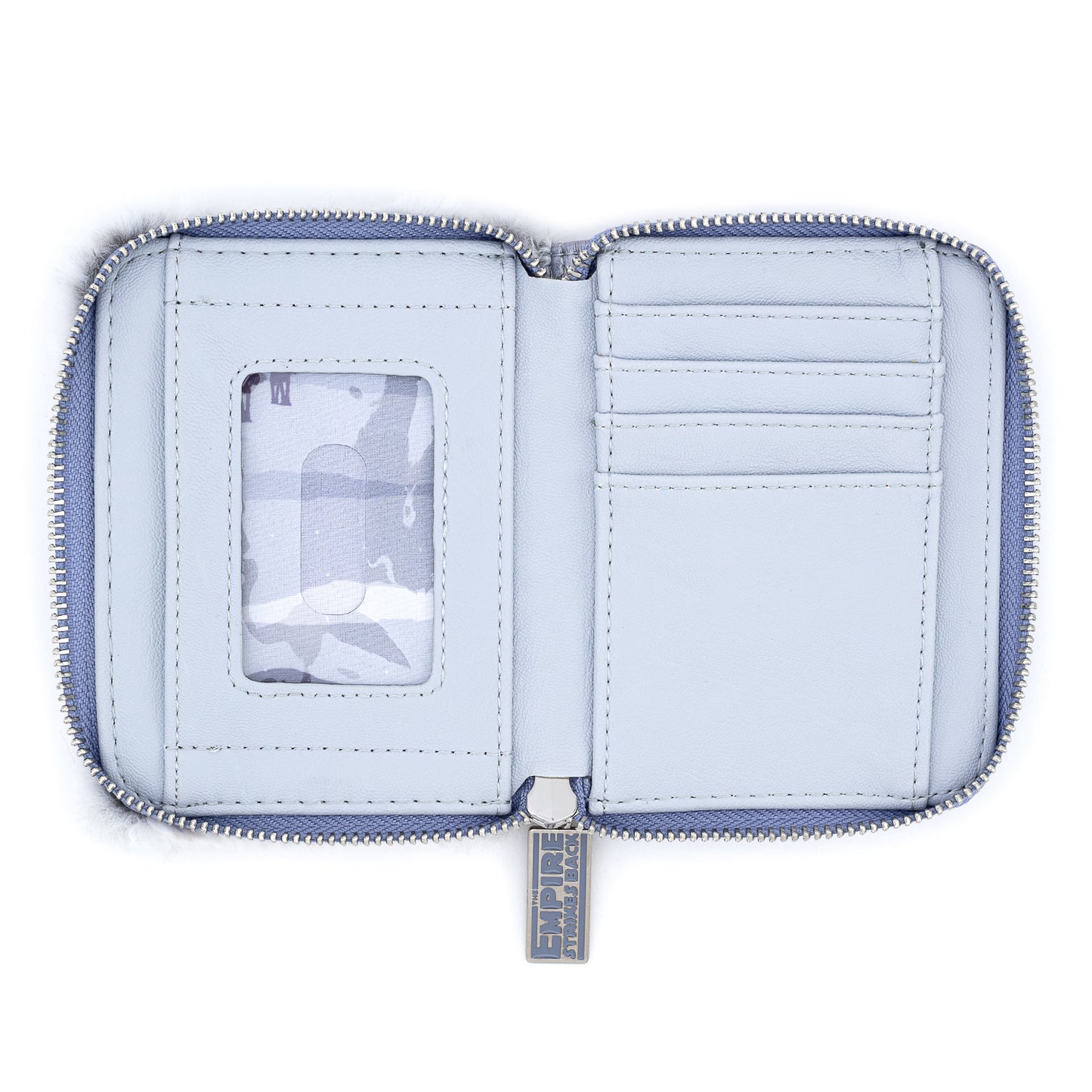 Loungefly X Star Wars Empire Strikes Back 40th Anniversary Hoth Sherpa Zip Around Wallet