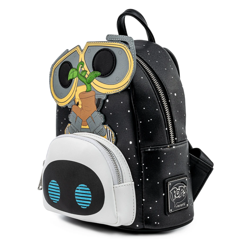 Loungefly X Disney Pixar Wall-E Eve Boot Earth Day Mini Backpack