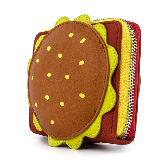 Loungefly x Nickelodeon Spongebob Krabby Patty Zip Purse