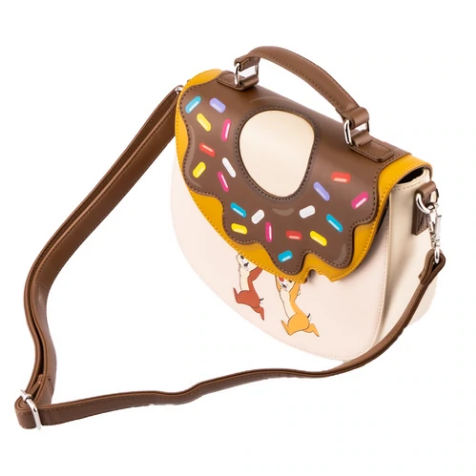 Loungefly x Disney Chip and Dale Donut Snatchers Crossbody Bag