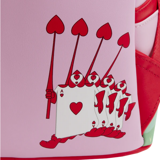 Loungefly x Disney Alice In Wonderland Painting The Roses Red Mini Backpack