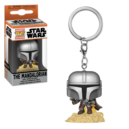 The Mandalorian Funko Pop! Keychain Mando with Blaster